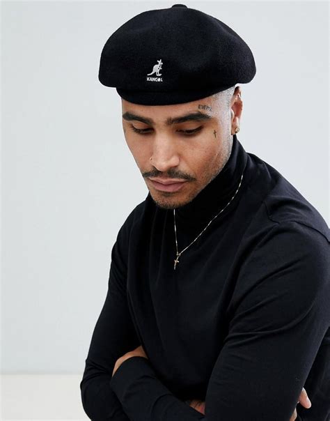 best men's black beret.